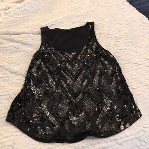NWOT—-Express sequin tank top